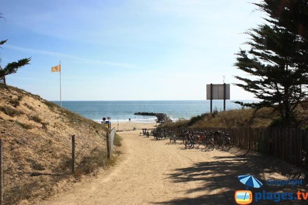 La Chambre Bleue Jard-sur-Mer Exteriör bild